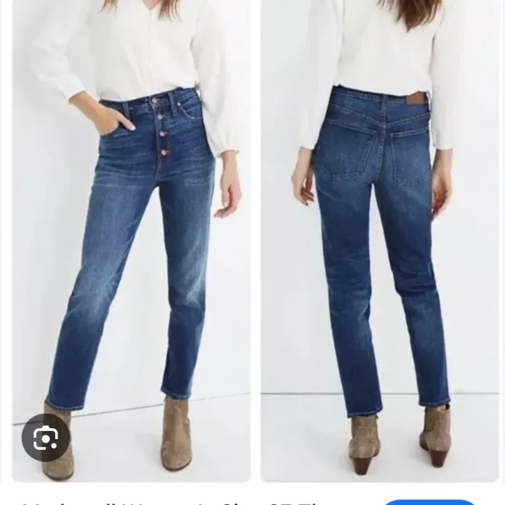 5 for $25! Madewell the Perfect Vintage Crop Jean